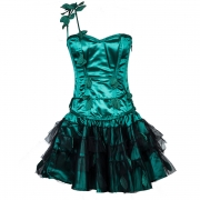 Women's Poison Ivy Costume Halloween Costume Corset Skirt