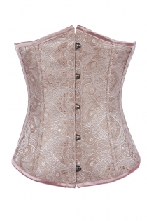 Fashionable Apricot Underbust Corset