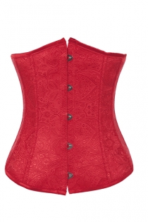 Fashionable Red Underbust Corset