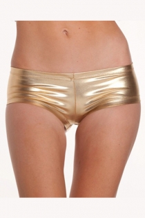 Incredibly Interesting and Remarkably Shiny Metallic Booty Shorts