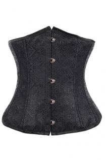 Fashionable Black Underbust Corset