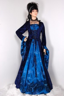 Sexy Queen Elizabeth Costume Dress