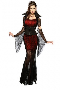 Enchanting Vampire Costume Dress