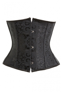 Lascivious and Tempting Classic Black Corset for Fantastic Bedroom  Play