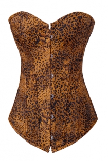 Leopard print shapewear Corset