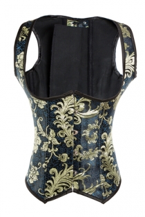 Enchanting Underbust Corset with Straps & Lovely Back Lace Up Detailing